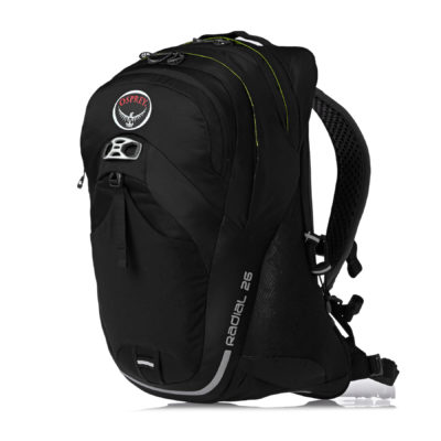 Men's Osprey - Osprey Radial 26 Backpack - Black Men's Osprey - Osprey Radial 26 Backpack - Black